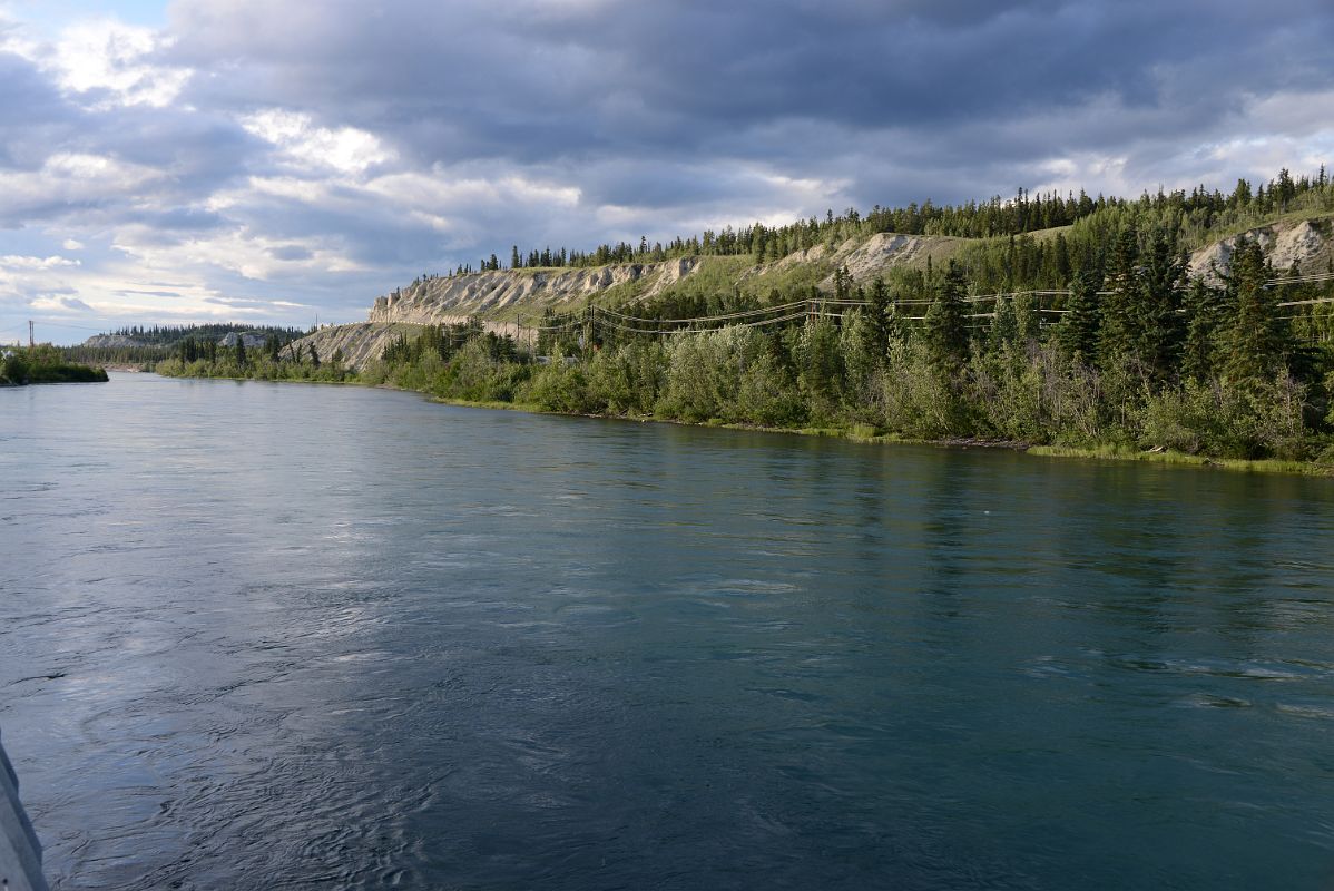05B The Yukon River Flows Past Whitehorse Yukon